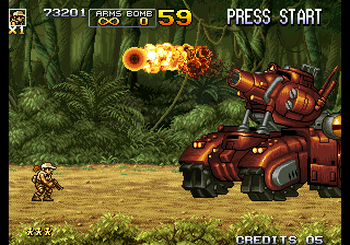 Metal Slug 5 screenshot 5 for Playstation 2